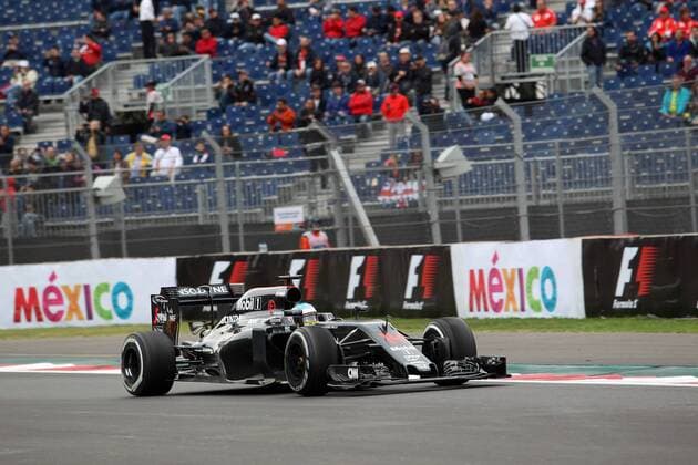 Mexican Grand Prix, Mexico City 27 - 30 October 2016 28.10.2016 - Free Practice 1, Fernando Alonso (ESP) McLaren Honda MP4-31 