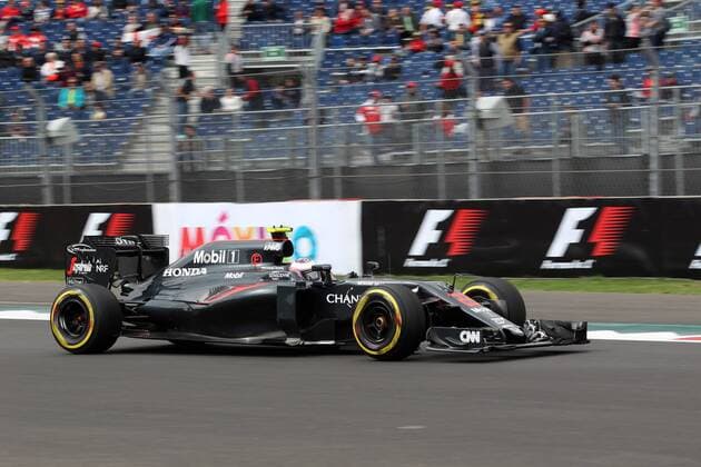 Mexican Grand Prix, Mexico City 27 - 30 October 2016 28.10.2016 - Free Practice 1, Jenson Button (GBR) McLaren Honda MP4-31 