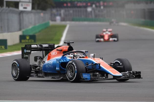 Mexican Grand Prix, Mexico City 27 - 30 October 2016 28.10.2016 - Free Practice 1, Pascal Wehrlein (GER) Manor Racing MRT05 with the Halo cockpit cover 
