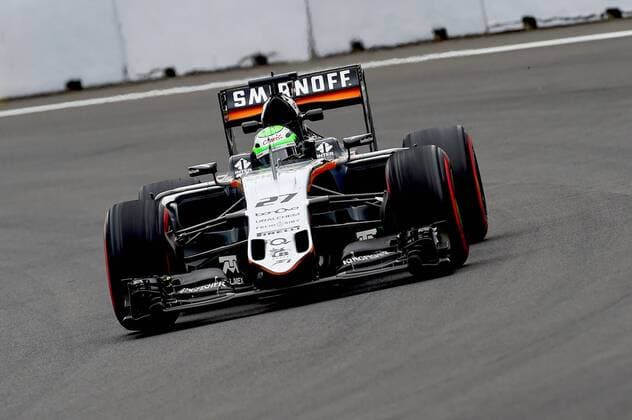 Nico Huelkenberg (Sahara Force India F1 Team), Grosser Preis von Mexiko 2016, Motorsport, Formel 1, 28.10.2016, Mexiko City Copyright: xAndre Eibner-Pressefotox EP_JAE