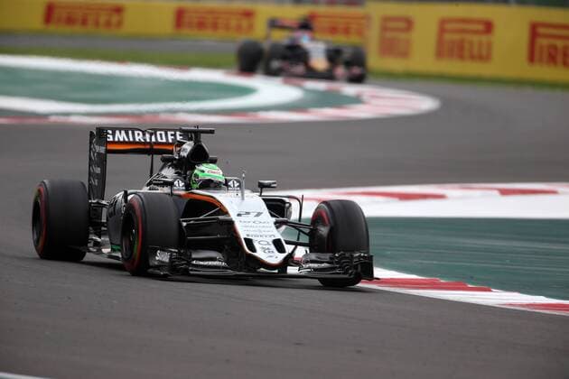 Mexican Grand Prix, Mexico City 27 - 30 October 2016 28.10.2016 - Free Practice 1, Nico Hulkenberg (GER) Sahara Force India F1 VJM09 