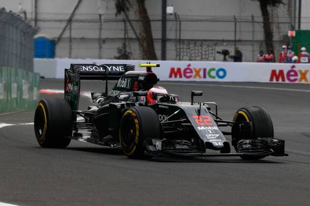 Motorsports: FIA Formula One World Championship WM Weltmeisterschaft 2016, Grand Prix of Mexico, 22 Jenson Button (GBR, McLaren Honda Formula 1 Team), xHOCHxZWEIx