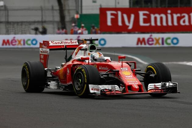Motorsports: FIA Formula One World Championship WM Weltmeisterschaft 2016, Grand Prix of Mexico, 5 Sebastian Vettel (GER, Scuderia Ferrari), xHOCHxZWEIx