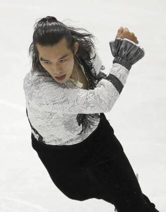 Figure skating Eiskunstlauf Mura places 2nd behind Chan after SP at Skate Canada Takahito Mura of Japan performs during the men s short program at Skate Canada in Mississauga, Ontario, on Oct. 28, 2016. Mura placed second behind Canada s Patrick Chan after the SP. 