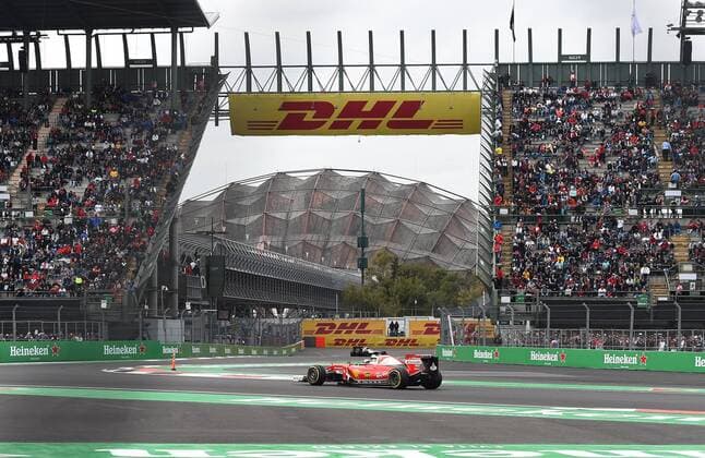Sebastian Vettel, Scuderia Ferrari, formula 1 GP, Mexiko, Mexiko Stadt, 28.10.2016 Photo:mspb Jerry Andre Sebastian Vettel, formula 1 GP, Mexiko