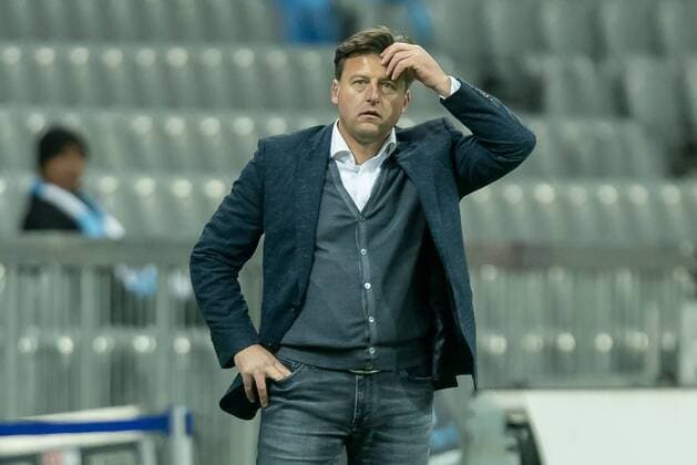 Muenchen, Deutschland, 28.10.2016, 2. Bundesliga 11. Spieltag, TSV 1860 Muenchen - FC Erzgebirge Aue, Trainer Kosta Runjaic (TSV) ( DeFodi507