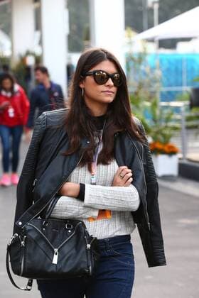 Mexican Grand Prix, Mexico City 27 - 30 October 2016 29.10.2016 - Linda Morselli (ITA) Girlfriend of Fernando Alonso (ESP) 