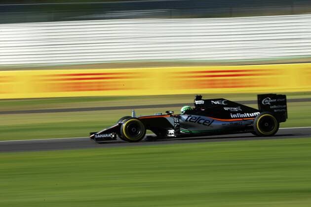 German driver Nico Hulkenberg from Sahara Force India in action during the third free practice of Mexico s Formula One Grand Prix at Hermanos Rodriguez racetrack in Mexico City, Mexico, 29 October 2016. MEXICO S FORMULA ONE GRAND PRIX !ACHTUNG: NUR REDAKTIONELLE NUTZUNG!  MEX 20161029-636133641960785601