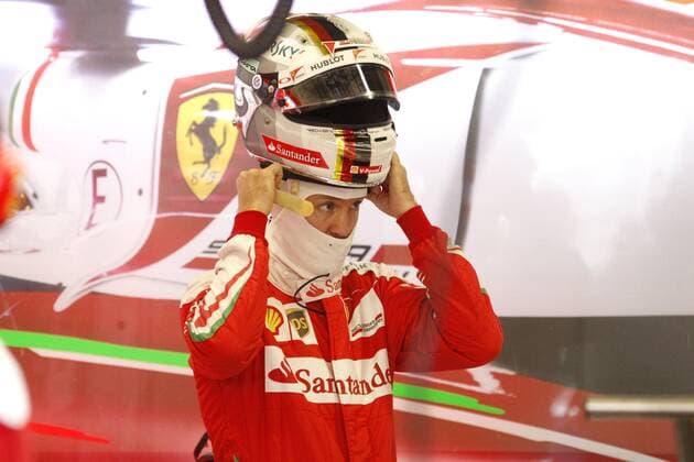 German driver Sebastian Vettel from Ferrari during the third free practice of Mexico s Formula One Grand Prix at Hermanos Rodriguez racetrack in Mexico City, Mexico, 29 October 2016. MEXICO S FORMULA ONE GRAND PRIX !ACHTUNG: NUR REDAKTIONELLE NUTZUNG!  MEX 20161029-636133644208404785