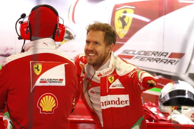 German driver Sebastian Vettel from Ferrari during the third free practice of Mexico s Formula One Grand Prix at Hermanos Rodriguez racetrack in Mexico City, Mexico, 29 October 2016. MEXICO S FORMULA ONE GRAND PRIX !ACHTUNG: NUR REDAKTIONELLE NUTZUNG!  MEX 20161029-636133644314015431