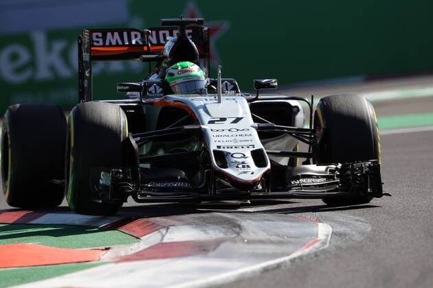 Mexican Grand Prix, Mexico City 27 - 30 October 2016 29.10.2016 - Free Practice 3, Nico Hulkenberg (GER) Sahara Force India F1 VJM09 