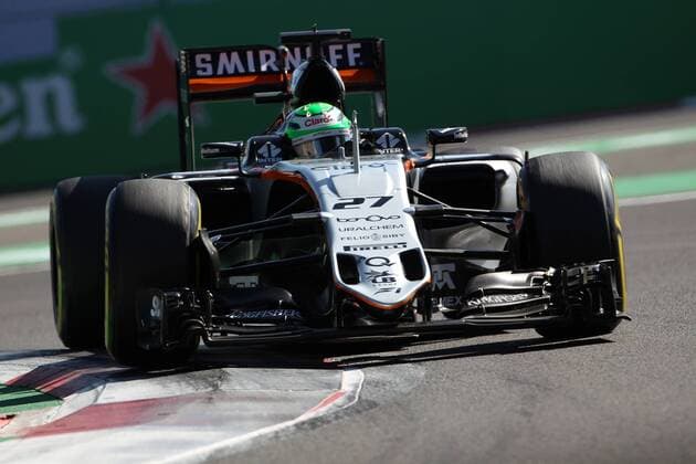 Mexican Grand Prix, Mexico City 27 - 30 October 2016 29.10.2016 - Free Practice 3, Nico Hulkenberg (GER) Sahara Force India F1 VJM09 