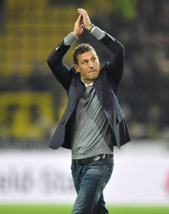 29.10.2016, Fussball GER, 1. Bundesliga Saison 2016 2017, 9. Spieltag, Borussia Dortmund - FC Schalke 04, Trainer Markus Weinzierl (FC Schalke 04)