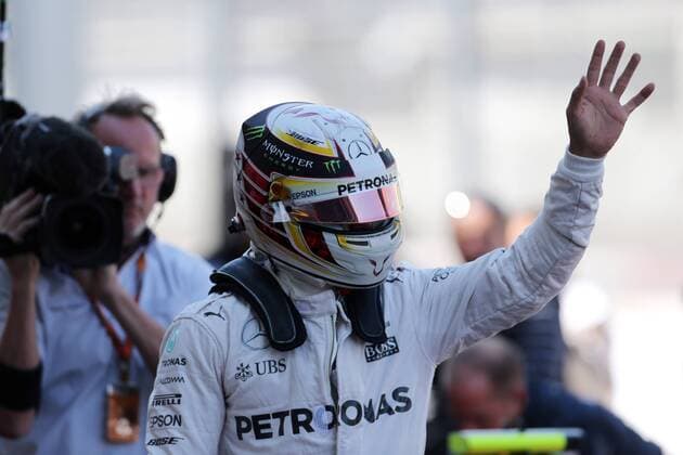 Mexican Grand Prix, Mexico City 27 - 30 October 2016 29.10.2016 - Qualifying, Lewis Hamilton (GBR) Mercedes AMG F1 W07 Hybrid pole position 