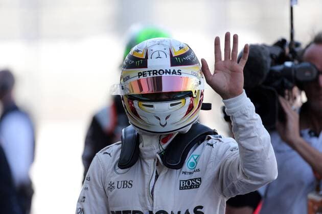 Mexican Grand Prix, Mexico City 27 - 30 October 2016 29.10.2016 - Qualifying, Lewis Hamilton (GBR) Mercedes AMG F1 W07 Hybrid pole position 