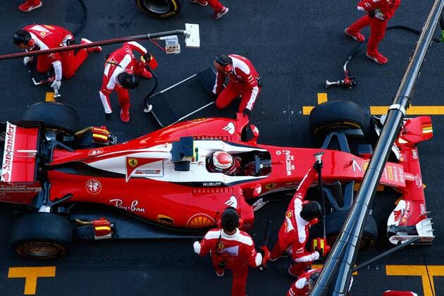 Motorsports: FIA Formula One World Championship WM Weltmeisterschaft 2016, Grand Prix of Mexico, Motorsports: FIA Formula One World Championship 2016, Grand Prix of Mexico, 7 Kimi Raikkonen (FIN, Scuderia Ferrari), xHOCHxZWEIx