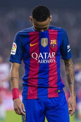 Oct, 29th: Neymar during the match between FC Barcelona Barca vs Granada CF, for the matchday 10 of the Liga Santander, played at Camp Nou Stadium on 29th Oct 2016 in Barcelona - Neymar  xMikelxTriguerosx xSPAINx-xFCxBarcelonaxvsxGranadaxCFx-xLigaxSantanderx-x2016 17x