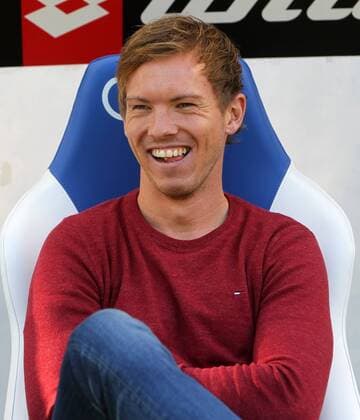 Fußball 1. Bundesliga: TSG 1899 Hoffenheim - Hertha BSC, 9. Spieltag am , xmdx, Julian NAGELSMANN (Trainer, 1899 Hoffenheim) TSG 1899 Hoffenheim - Hertha BSC
