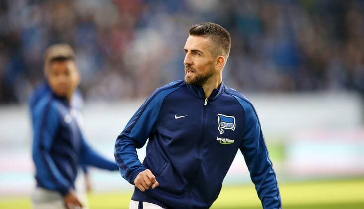 Fußball 1. Bundesliga: TSG 1899 Hoffenheim - Hertha BSC, 9. Spieltag am , xmdx, Vedad IBISEVIC (19, Hertha BSC) TSG 1899 Hoffenheim - Hertha BSC