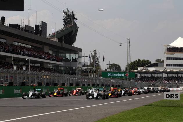 Mexican Grand Prix, Mexico City 27 - 30 October 2016 30.10.2016 - Race, Start of the race 