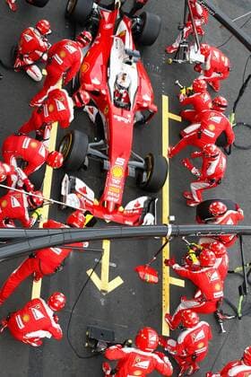 Motorsports: FIA Formula One World Championship WM Weltmeisterschaft 2016, Grand Prix of Mexico, 5 Sebastian Vettel (GER, Scuderia Ferrari), xHOCHxZWEIx