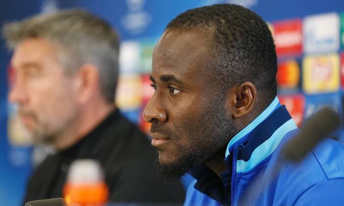 31.10.2016 St Jakob Stadion Basel , SCHWEIZ , Herren Fussball UEFA Champions League Pressekonferenz mit Seydou Doumbia (FC Basel) 