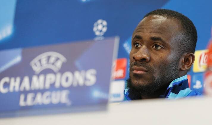 31.10.2016 St Jakob Stadion Basel , SCHWEIZ , Herren Fussball UEFA Champions League Pressekonferenz mit Seydou Doumbia (FC Basel) 