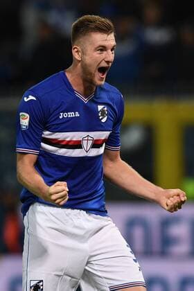 Fußball Italien Serie A 2016 2017 Sampdoria Genua - Inter Mailand Milan Skriniar 