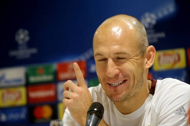 Arjen Robben (FC Bayern Muenchen 10), Pressekonferenz , PSV Eindhoven vs. FC Bayern Muenchen, UEFA Champions League, Fussball, 31.10.2016, Eindhoven Copyright: xLangerx xEibner-Pressefotox EP_HLR