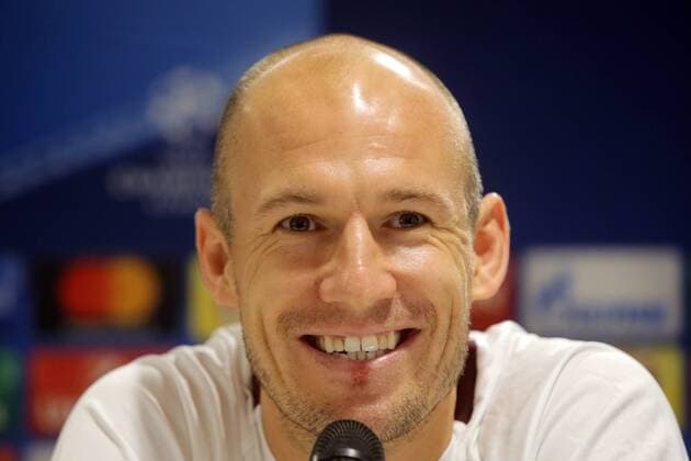 Arjen Robben (FC Bayern Muenchen 10), Pressekonferenz , PSV Eindhoven vs. FC Bayern Muenchen, UEFA Champions League, Fussball, 31.10.2016, Eindhoven Copyright: xLangerx xEibner-Pressefotox EP_HLR