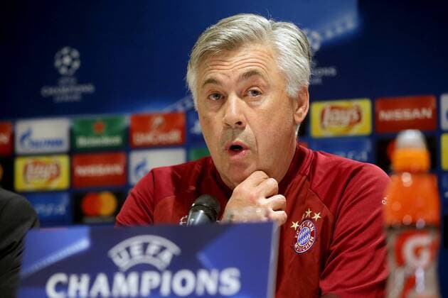 Trainer Carlo Ancelotti (FC Bayern Muenchen), Pressekonferenz , PSV Eindhoven vs. FC Bayern Muenchen, UEFA Champions League, Fussball, 31.10.2016, Eindhoven Copyright: xLangerx xEibner-Pressefotox EP_HLR