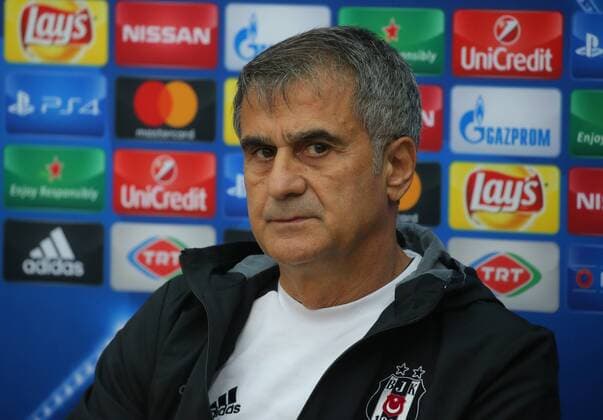 Head coach of Besiktas, Senol Gunes attend a press conference PK Pressekonferenz following a training session in Istanbul, Turkey, 31 Octoberr 2016. Besiktas will face Napoli in a UEFA Champions League Group B match on 01 November 2016. 