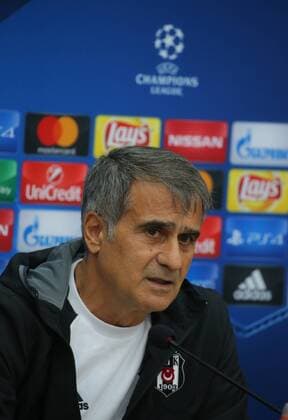 Head coach of Besiktas, Senol Gunes attend a press conference PK Pressekonferenz following a training session in Istanbul, Turkey, 31 Octoberr 2016. Besiktas will face Napoli in a UEFA Champions League Group B match on 01 November 2016. 