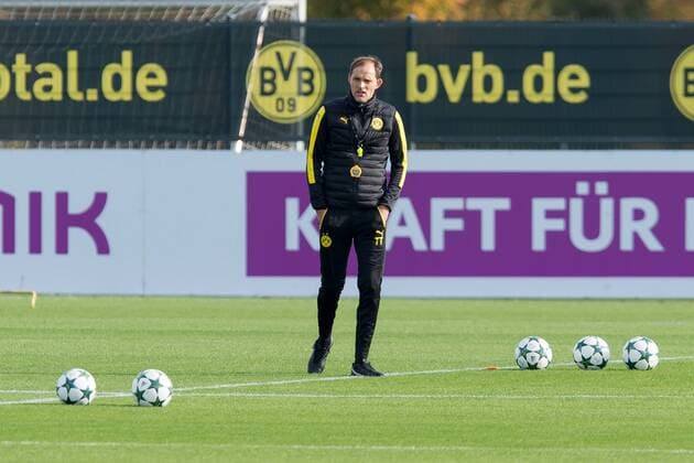 Dortmund, Germany 01.11.2016, Training BV Borussia Dortmund, BVB, Trainer Thomas Tuchel (BVB) ( DeFodi001