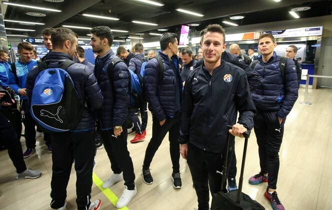 Dinamo departure, Croatia 01.11.2016., Zagreb,Croatia - Team GNK Dinamo goes to Sevilla ahead of UEFA Champions League with Sevilla.  PetarxGlebov PIXSELL