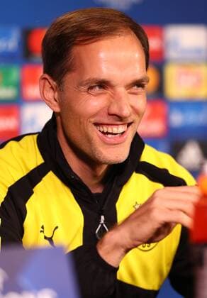 Dienstag 01.11.2016, Saison 2016 2017, UEFA Champions League, Vorrunde Gruppenphase, 4. Spieltag im Dortmunder Signal Iduna Park, Pressekonferenz , BVB 09 Borussia Dortmund - Sporting Lissabon, Thomas Tuchel (Trainer, BVB) auf der Pressekonferenz vor dem Spiel im BVB-Medienzentrum