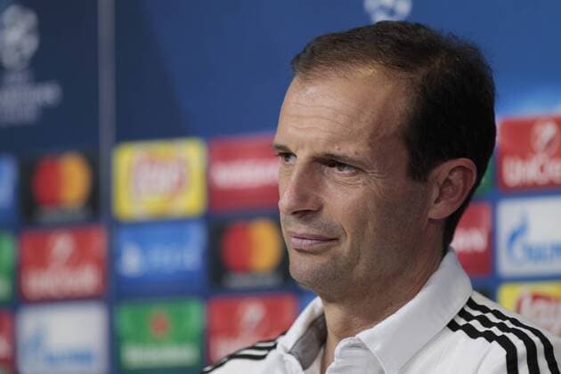 November 1, 2016 - Turin, Italy - Massimiliano Allegri during the press conference PK Pressekonferenz before Champions League match between Juventus v Olympique Lyonnais, in Turin, Italy on November 2, 2016. Press Conference Juventus  - ZUMAn230 20161101_zaa_n230_055
