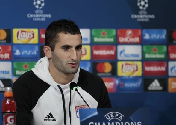 Fußball, CL, Olympique Lyon PK in Turin November 1, 2016 - Turin, Italy - Maxime Gonalons during the press conference PK Pressekonferenz before Champions League match between Juventus v Olympique Lyonnais, in Turin, on November 2, 2016. Olympique Lyon Press Conference  - ZUMAn230 20161101_zaa_n230_058