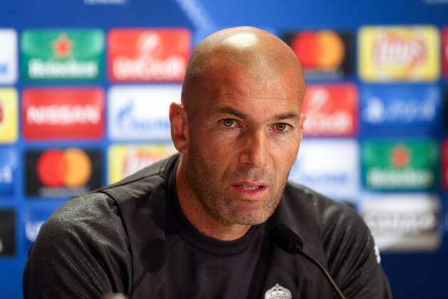 Pressekonferenz Real Madrid ZINEDINE ZIDANE  161101PYK043