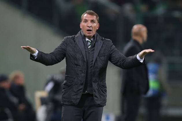 Bilder des Tages - SPORT Brendan Rodgers (Trainer, Coach, Celtic Glasgow) fragend, Borussia Moenchengladbach vs Celtic Glasgow, UEFA Champions League, 01.11.2016, Moenchengladbach Copyright: xDeutzmann Eibner-Pressefotox EP_CDN