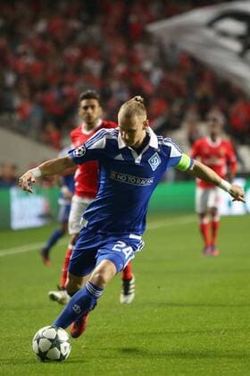 November 1, 2016 - Lisbon, Portugal - Dynamo Kyivs defender Domagoj Vida in action during the UEFA Champions League group B football match SL Benfica vs Dynamo Kyiv in Lisbon, Portugal on November 1, 2016. SL Benfica v FC Dynamo Kyiv - UEFA Champions League  - ZUMAn230 20161101_zaa_n230_149