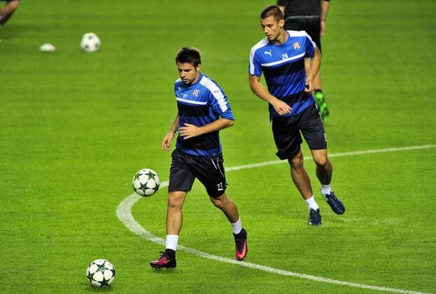 Dinamo Zagreb practice session before the Champions League match against Sevilla. xKikoxHurtadox 
