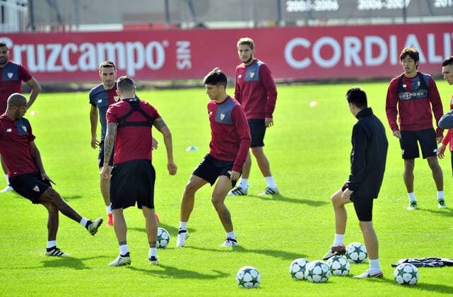 Entrenamiento del Sevilla. Sevilla practice session. xKIKOxHURTADOx 
