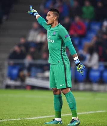 FUSSBALL CHAMPIONS LEAGUE SAISON 2016 2017 GRUPPENPHASE FC Basel - Paris Saint-Germain 01.11.2016 Torwart Torwart Alphonse Areola (Paris Saint-Germain) 