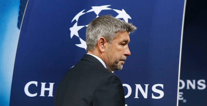 01.11.2016 St Jakob Stadion Basel , SCHWEIZ , Herren Fussball UEFA Champions League FC Basel - Paris Saint Germain Trainer Urs Fischer (FC Basel) 