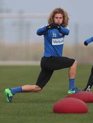 SOCCER - EL, A.Wien vs Roma, preview STEINBRUNN,AUSTRIA,02.NOV.16 - SOCCER - UEFA Europa League, group stage, FK Austria Wien vs AS Roma, preview, training of A.Wien. Image shows Lukas Rotpuller (A.Wien). GEPAxpictures xChristianxOrt
