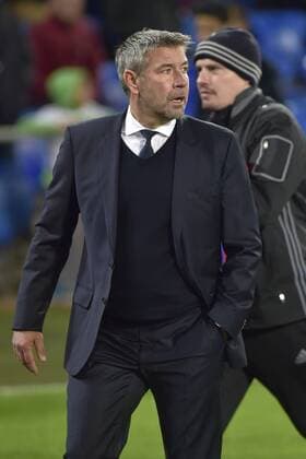 Trainer Urs Fischer, FCB, FC Basel - Paris Saint Germain, Champions League, Fussball, 01.11.2016 