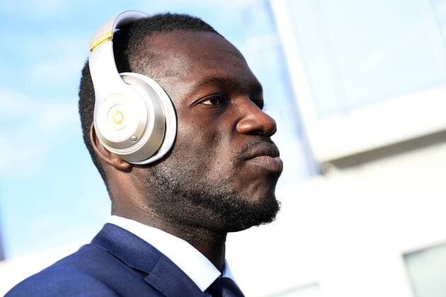 Genk s Omar Colley pictured before the departure of Belgian first league soccer team KRC Genk to Bilbao, Spain, Wednesday 02 November 2016, from Maastricht Airport, in Maastricht, The Netherlands. Tomorrow KRC Genk is playing the fourth game of the group stage of the Europa League competition against Spanish Club Athletic Bilbao, in Group F. YORICKxJANSENS  x04970973x
