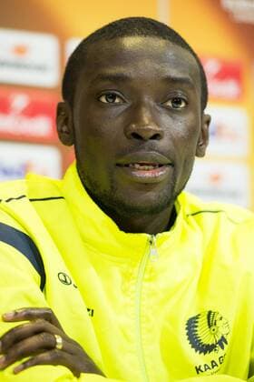 Gent s Nana Asare pictured during a press conference PK Pressekonferenz of Belgian soccer team KAA Gent, Wednesday 02 November 2016, in Gent. Tomorrow Gent is playing Ukrainian club FC Shakhtar Donetsk in the fourth match of the group stage of the Europa League competition, in Group H. JASPERxJACOBS  x04971059x