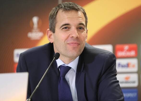 SOCCER - EL, A.Wien vs Roma, preview VIENNA,AUSTRIA,02.NOV.16 - SOCCER - UEFA Europa League, group stage, FK Austria Wien vs AS Roma, preview, press conference PK Pressekonferenz of A.Wien. Image shows manager Markus Kraetschmer (A.Wien). GEPAxpictures xChristianxOrt